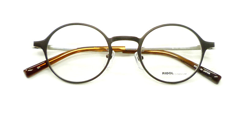 RIDOL TITANIUM リドル R-170 | 度付き 度なし 度入り 度あり 乱視 伊達 メンズ レディース 本格 おしゃれ フレーム 高級