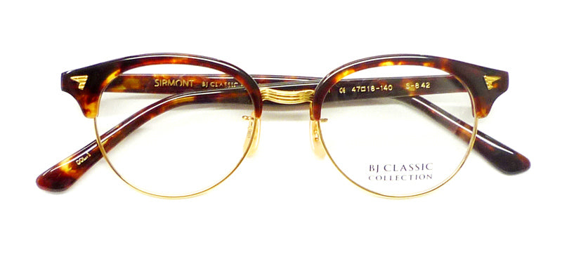 BJ Classic Collection S-842 デミ 47□18 (BJ古典派音楽) | 度付き添い人 度なし 度入り口・入口 度あり 乱視 伊達 メンズ レディース 本格 今めかしい ひな形 飛び切り