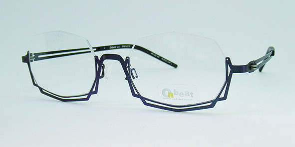 Onbeat オンビート AT-15 49□20 | 度付き添い人 度なし 度入り口・入口 度あり 乱視 伊達 メンズ レディース 本格 今めかしい ひな形 飛び切り