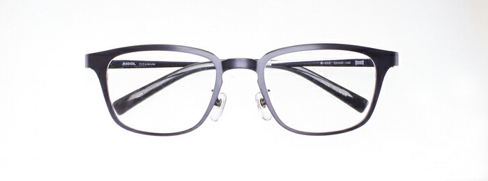 RIDOL TITANIUM リドル R-203 52□20 | 度付き添い人 度なし 度入り口・入口 度あり 乱視 伊達 メンズ レディース 本格 今めかしい ひな形 飛び切り