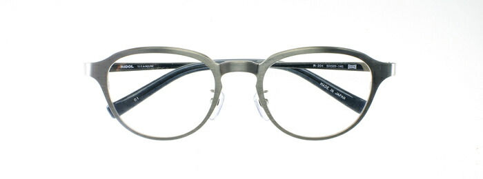 RIDOL TITANIUM リドル R-204 50□20 | 度付き添い人 度なし 度入り口・入口 度あり 乱視 伊達 メンズ レディース 本格 今めかしい ひな形 飛び切り