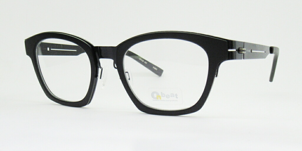 Onbeat オンビート ONB-762H　51□22 | 度付き 度なし 度入り 度あり 乱視 伊達 メンズ レディース 本格 おしゃれ フレーム 高級