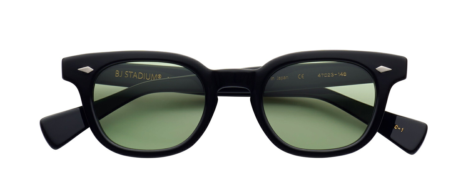 BJ Classic Collection [REVIVAL EDITION] STADIUM SG 47□23 (BJクラシック)| サングラス ブルーライト 度付き 度なし 度入り 度あり 乱視 伊達 メンズ レディース 本格 おしゃれ フレーム 高級｜GP-DIRECT