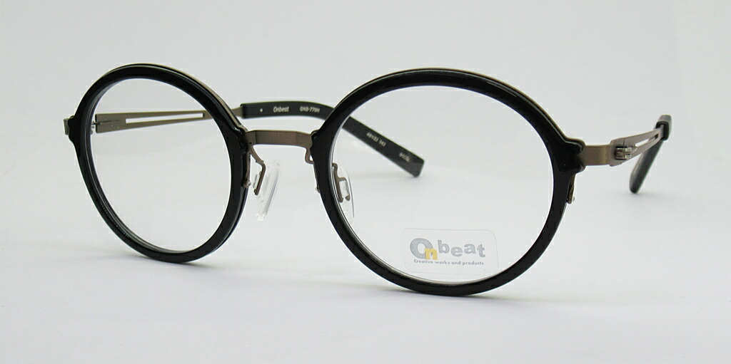 Onbeat オンビート ONB-770H　48□23 | サングラス ブルーライト 度付き 度なし 度入り 度あり 乱視 伊達 メンズ レディース 本格 おしゃれ フレーム 高級