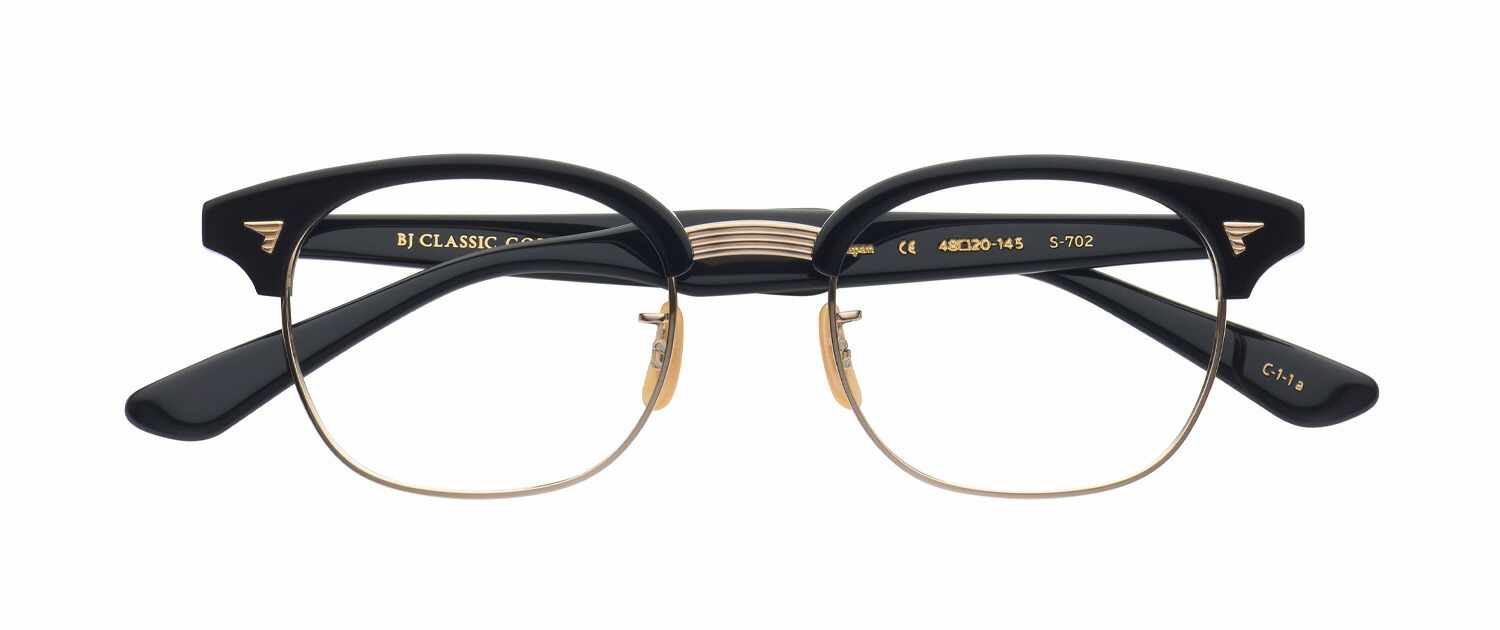 BJ Classic Collection S-702・48 48□20 (BJ古典派音楽) | 度付き添い人 度なし 度入り口・入口 度あり 乱視 伊達 メンズ レディース 本格 今めかしい ひな形 飛び切り