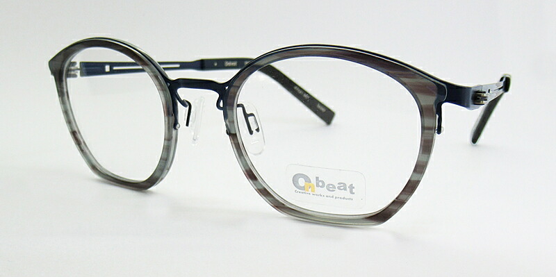 Onbeat オンビート ONB-774H　47□21 | 度付き 度なし 度入り 度あり 乱視 伊達 メンズ レディース 本格 おしゃれ フレーム 高級