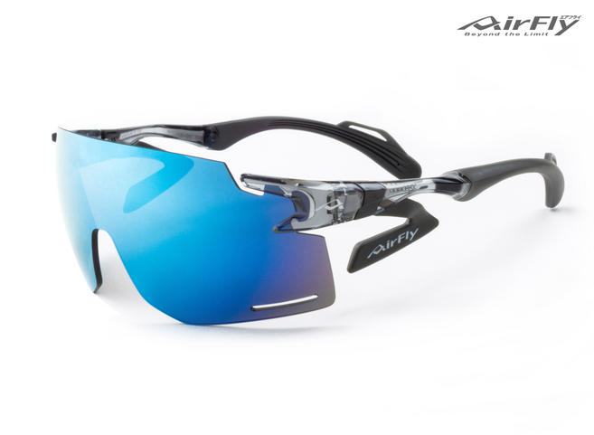 AirFly エアフライ AF-301-C34BK　非調光レンズ | サングラス ブルーライト 度付き 度なし 度入り 度あり 乱視 伊達 メンズ レディース 本格 おしゃれ フレーム 高級