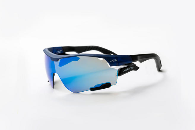 AirFly エアフライ AF-30X C-3 BLUE MATT | サングラス ブルーライト 度付き 度なし 度入り 度あり 乱視 伊達 メンズ レディース 本格 おしゃれ フレーム 高級|GP-DIRECT