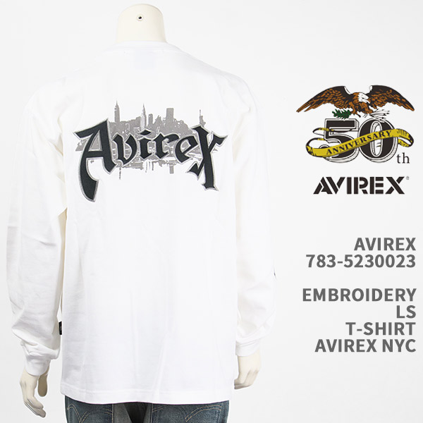 楽天市場】Avirex アビレックス 長袖Tシャツ ヴィンテージラベル