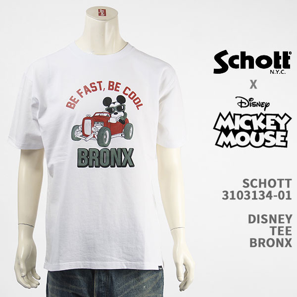 Amazon | (ショット)Schott Schott × Disney コラボ 半袖 T