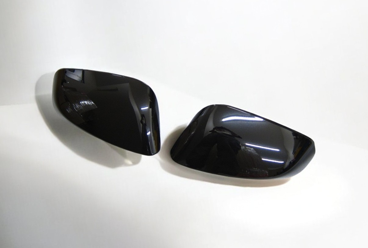 【日産ジューク】純正ドアミラーカバー部のみ（後期型）左右　ブラック ≪10%OFF+半額のチャンス☆9-10日限定≫ 純正タイプ