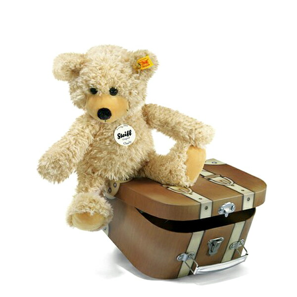 teddy bear with suitcase