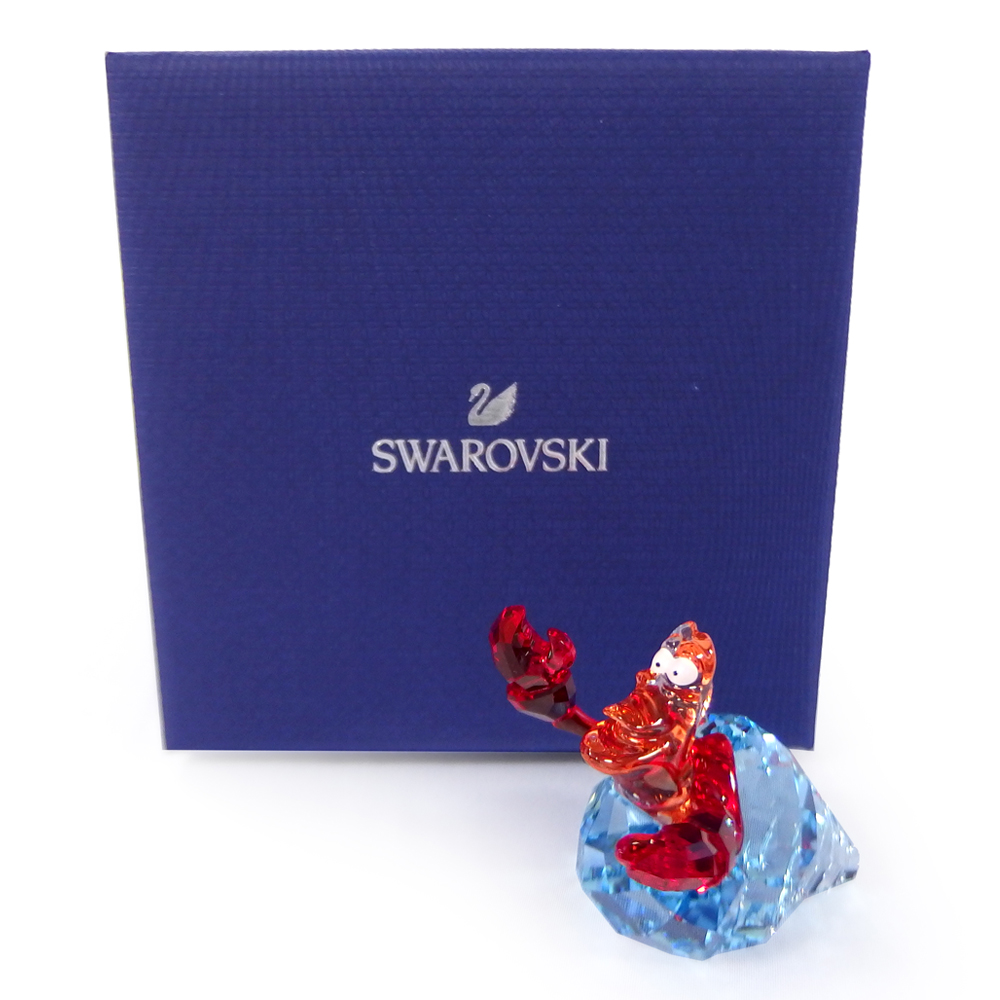 スワロフスキー Swarovski クリスタル フィギュア ディズニー Disney リトル マーメイド セバスチャン インテリア 置物 送料無料 Giosenglish Com