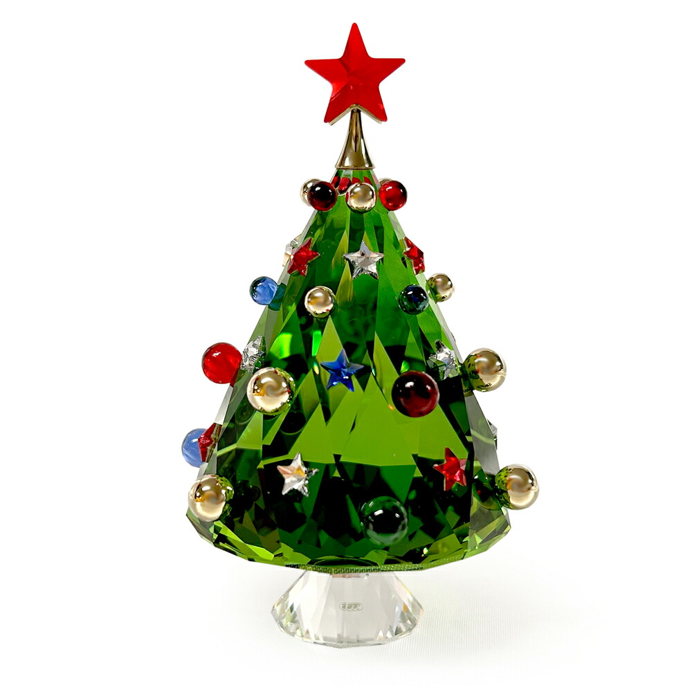 スワロフスキー　クリスマスツリー　Mサイズ 良品/スワロフスキー クリスマスツリー 高さ7cm - メルカリ