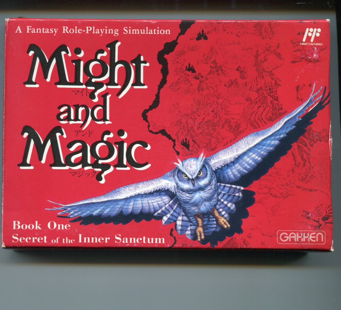 【中古】Might and Magic ファミコン 箱・説明書あり FC　【レトロゲーム】｜じぃぱわーず支店