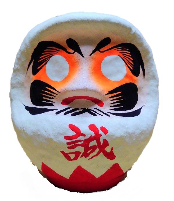 【縁起物】　縁起達磨 楽天市場】開運 願掛けの縁起物 新選組グッズ 「誠」 新選組だるま 4号