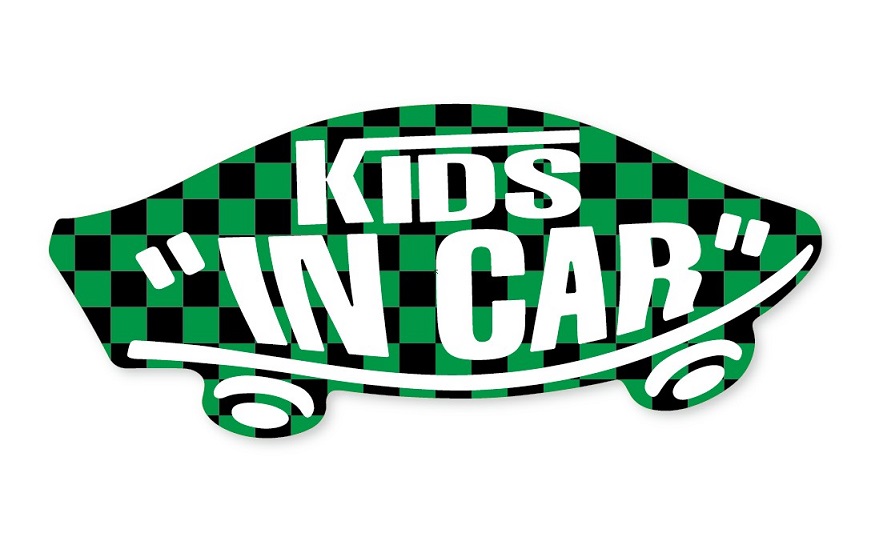 ベイビー イン カー ステッカー Baby in car VANS風シール2黄色 舗