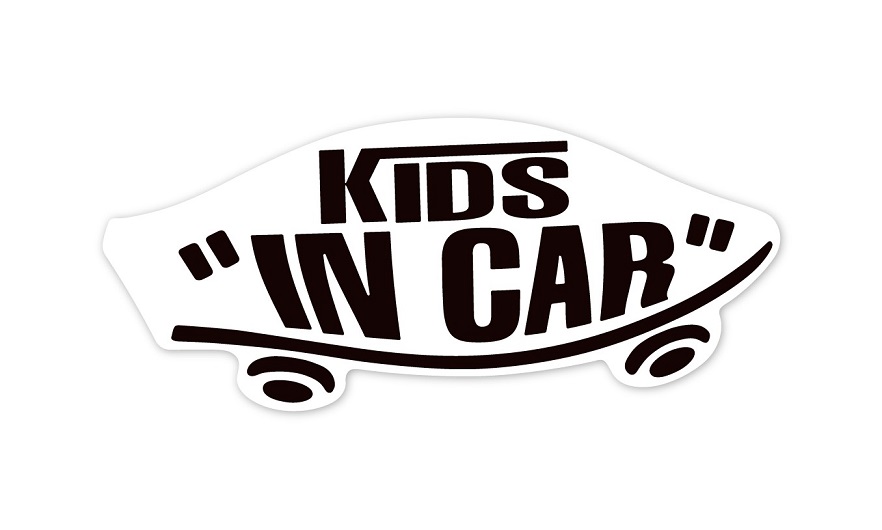 楽天市場】KIDS IN CAR ステッカー バックトゥザフューチャー 風