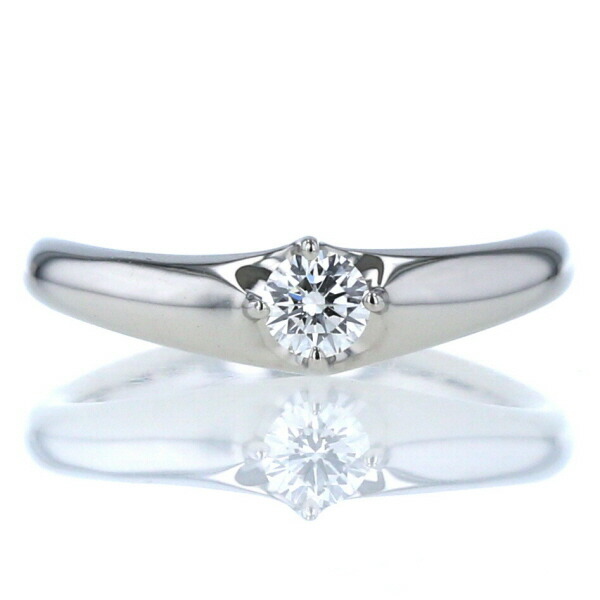 21年最新入荷 指輪 リング Agete アガット Zz 中古 送料無料 マリッジ 新品仕上済 結婚指輪 9号 カーブバンド Vvs1 1粒石 ダイヤモンド0 0ct リング プラチナ Pt950 Dgb Gov Bf