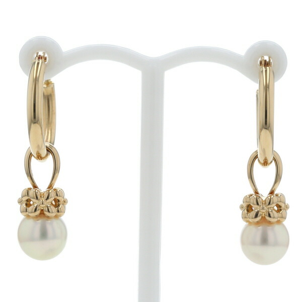 楽天市場】TASAKI タサキ コメット プラス パール ピアス K18YG 750YG