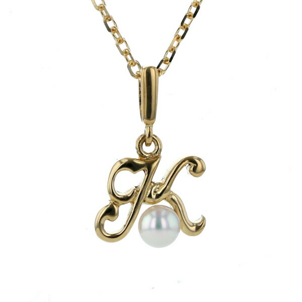 楽天市場】【ジュエリー】MIKIMOTO ミキモト パール イニシャル