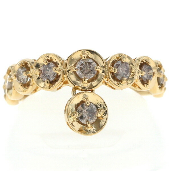 楽天市場】Enasoluna エナソルーナ イエローゴールド サイズ:11号 K10