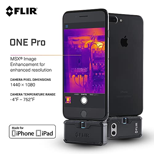 話題の行列 FLIR フリアー iPhone iPad用 ONE Pro 19200画素 赤外線