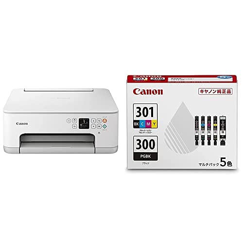 Canon プリンター A4インクジェット複合機 テレワーク向け ホワイト