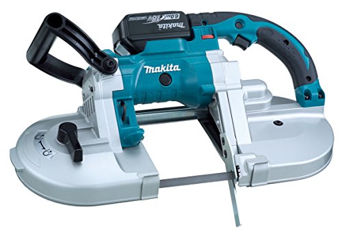 マキタ(Makita) 充電式ポータブルバンドソー 18V 6Ah バッテリ2本・充電器・ケース付 PB180DRGX