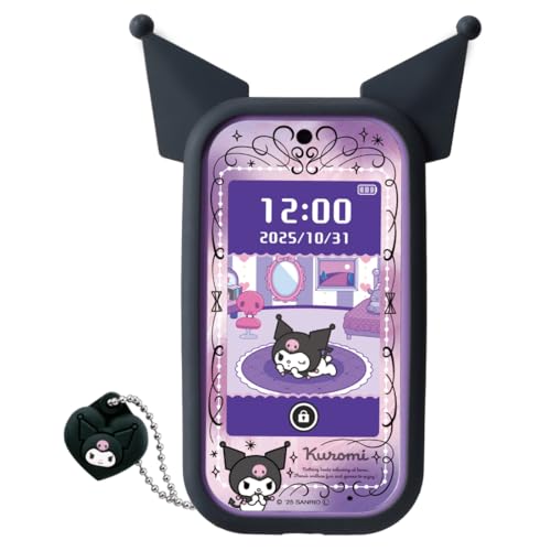 サンリオ Kuromi くろみ クロミ スマホ ワイド 60種遊び搭載 サンリオ Kuromi くろみ クロミ スマホ ワイド 60種遊び搭載