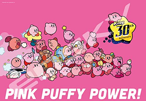 ジグソーパズル 星のカービィ30th PINK PUFFY POWER！ 1000ピース (1000T-318) 送料無料