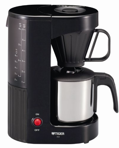 タイガー コーヒーメーカー カフェブラック 6杯用 ACX-S060-KQ 送料無料