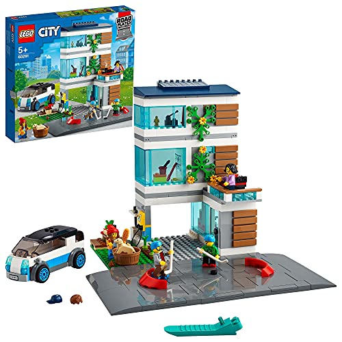 レゴ(LEGO) シティ 今めかしい住みか 読み込む一皿付 60291 手あそび 立ちはだかる 差し上げ物 家 おうち 御坊っちゃん うしろ帯 5歳以 貨物輸送無料