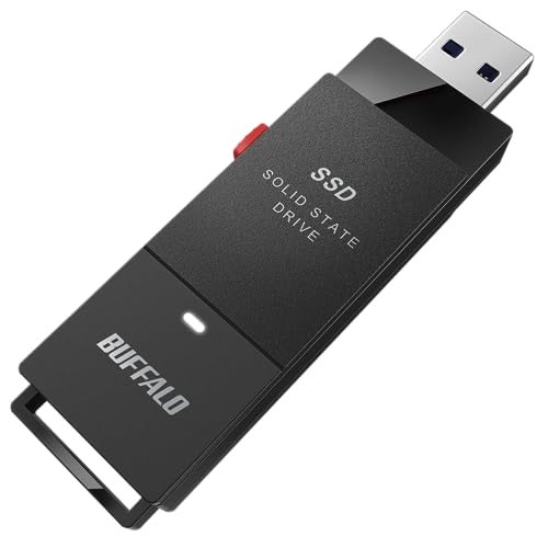 BUFFALO ポータブルSSD-ブラック [SSD-PUT500U3-BKC] 送料無料｜ＧＲ　ONLINE STORE