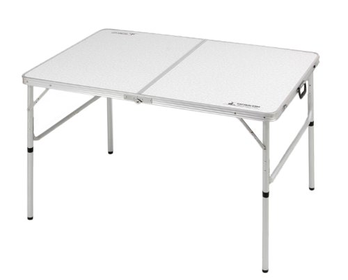 キャプテンスタッグ BBQ用 机 ラフォーレ アルミツーウェイテーブル アジャスター付 120&times;80cm LLUC-509 送料無料｜ＧＲ　ONLINE STORE
