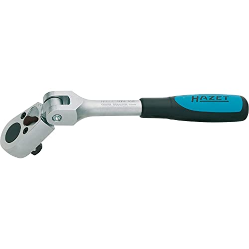HAZET(ハゼット)リバーシブルラチェット(1/2インチ角、32歯、ジョイント付、ショートバージョン:270mm)916GK 送料無料