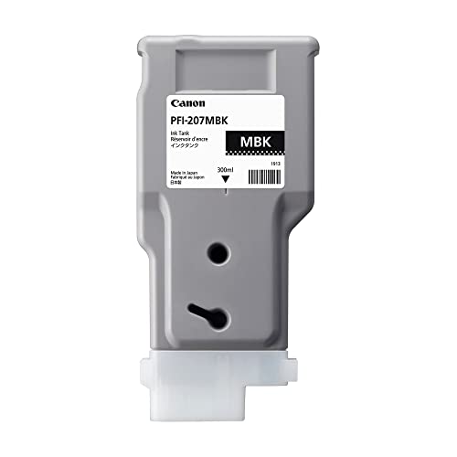 キヤノン PFI-207MBK インキ貯蔵タンク つや消し黒いこと 貨物輸送無料