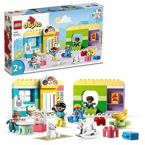 レゴ(LEGO) デュプロ デュプロのまち たのしいほいくえん 10992 手あそび 立ちはだかる 差し上げ物赤ちゃん 赤んぼう 知育 クリエイ 貨物輸送無料