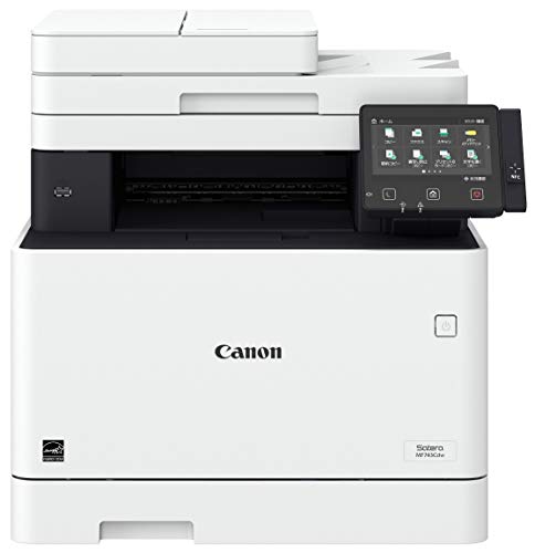Canon レーザ印刷人 A4色つや練りあわせる機 Satera MF743Cdw(27PPM/自動小銃両面/両面ADF有線・無線電話ローカルエリアネットワーク) 貨物輸送無料