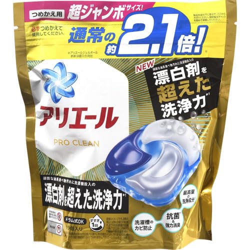 アリエール ジェルボール PRO 92個入り 4袋セット アリエール ジェルボール PRO 92個入り 4袋セット Amazon | P&G