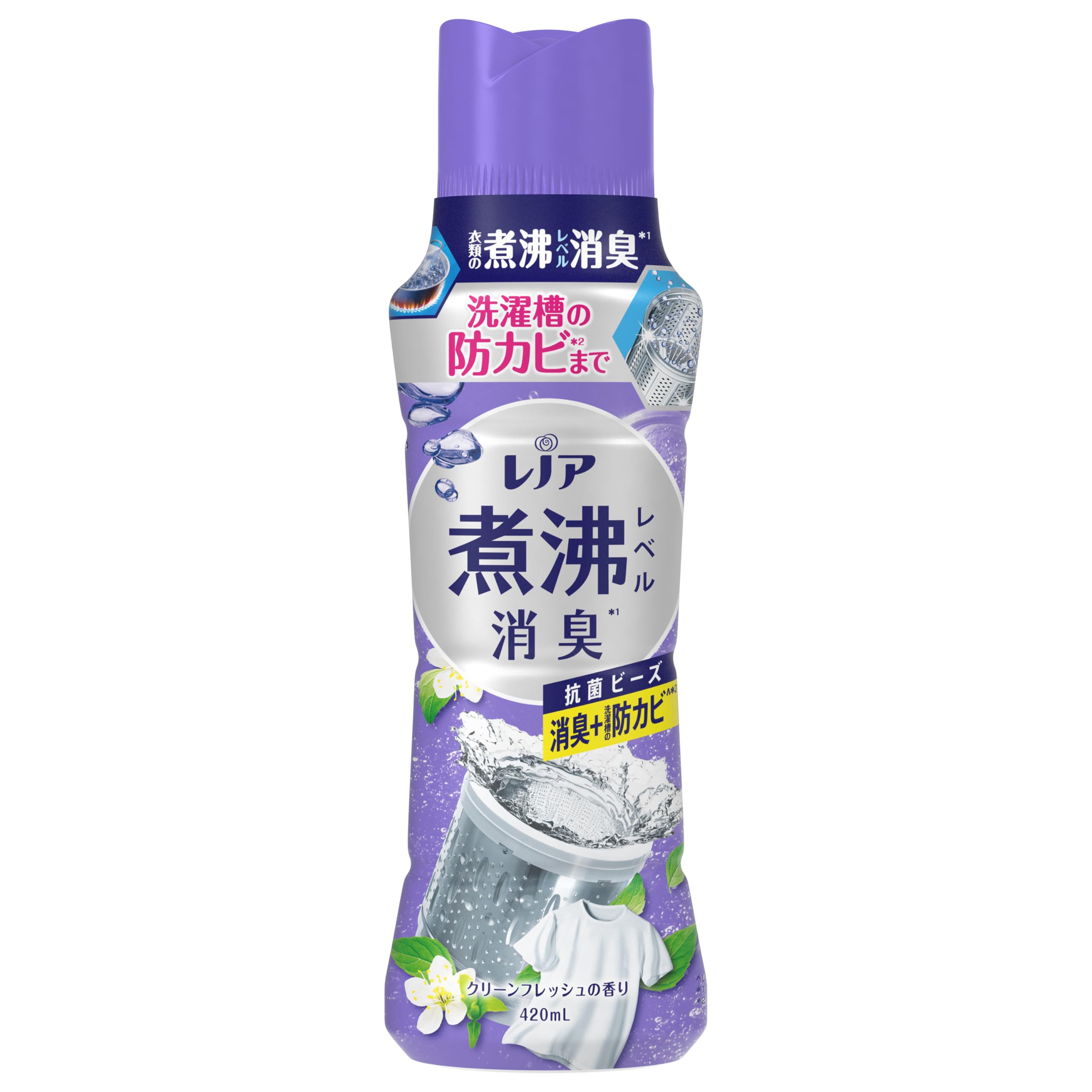楽天市場】レノア本格消臭＋ 抗菌ビーズ グリーンミストの香り 490ml