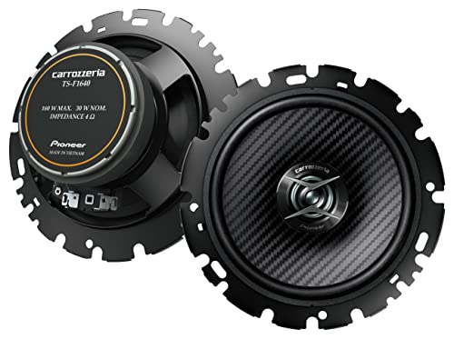 Pioneer パイオニア スピーカー TS-F1640-2 16cm カスタムフィットスピーカー コアキシャル2ウェイ ハイレゾ対応 送料無料