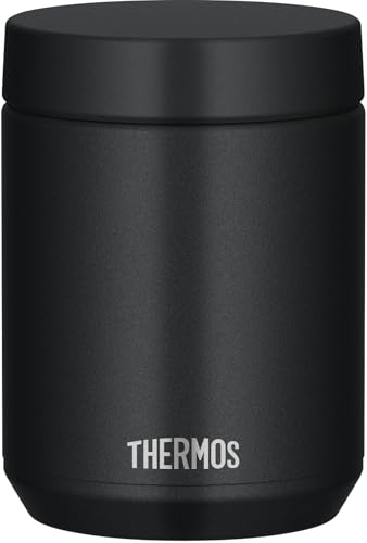 【食洗機対応モデル】 サーモス 真空断熱スープジャー 500ml ブラック 全パーツ食洗機OK 保温保冷 お手入れ簡単 口当たりがやさし 送料無料