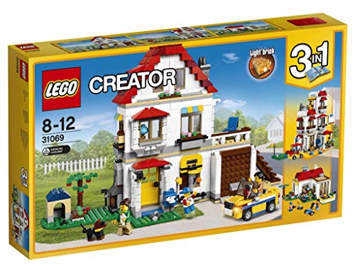 レゴ(LEGO)作り手 身寄りコテージ 31069 貨物輸送無料 セット-ブロック
