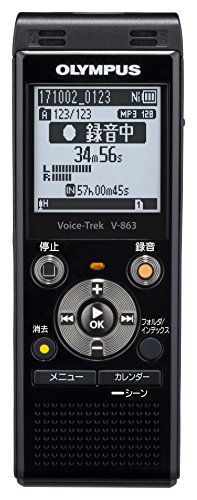 OLYMPUS Voice Trek ICレコーダー ピアノブラック V-863BLK 送料無料 11,412円
