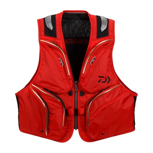 ダイワ(DAIWA) 鮎ベスト ＤＶ－３０２５ レッド ＸＬ 送料無料