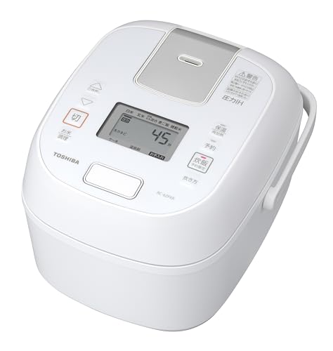 TOSHIBA(東芝) 炊飯器 3.5合 一人暮らし 翦断応力 IH rice cooker 玄米 保温田の実24第四次元 RC-6ZPXR(W) 貨物輸送無料 キッチン家電-家電-炊飯器