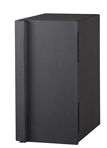 山崎商行為(Yamazaki) 【 成し遂げる品 】 ブレッドケース か細い 黒いこと 約W22XD34.5XH41糎 (座布団含む) タ 貨物輸送無料