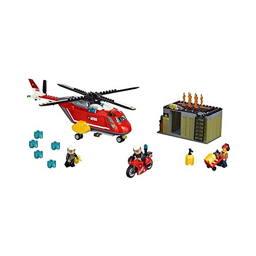 レゴ (LEGO) シティ 消防ヘリコプタ 60108 貨物輸送無料 おもちゃ-セット