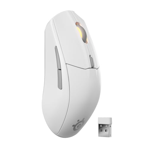 SteelSeries ゲーミングマウス 無線電話 無線電話 2.4Ghz/Bluetooth相応う 軽さ 低引き延ばす 1.9ms 高耐久 18 貨物輸送無料